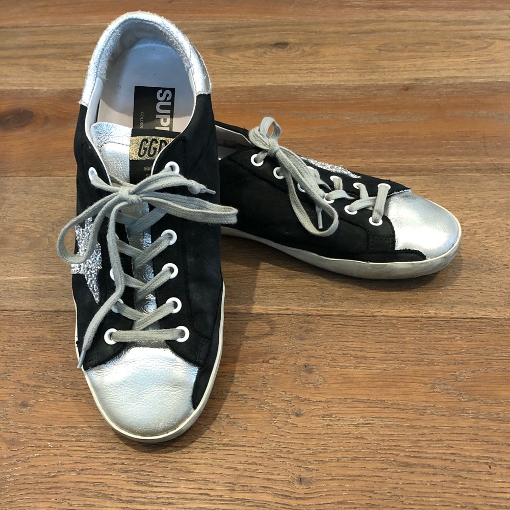 Black Superstar Sneakers